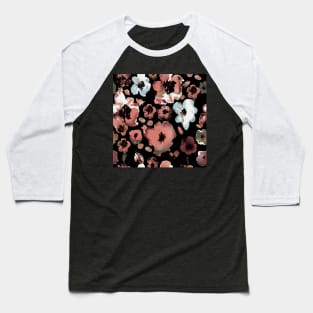 Watercolor flowers Baseball T-Shirt